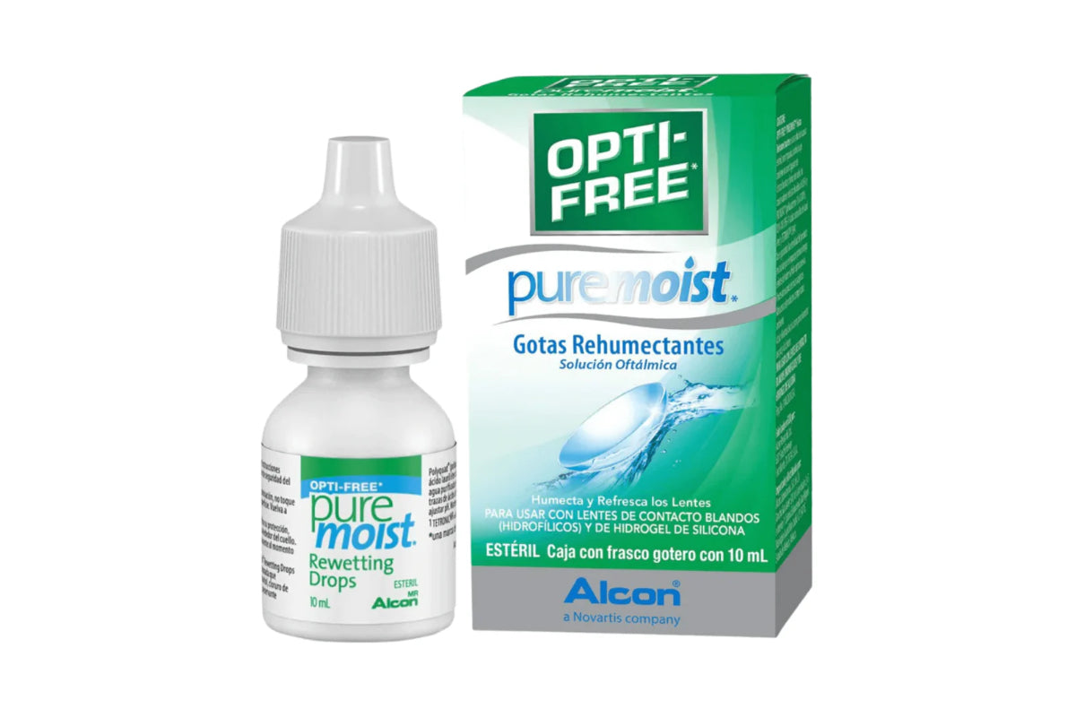 Gotas Lubricantes Opti-Free Puremoist Rewetting 10ml