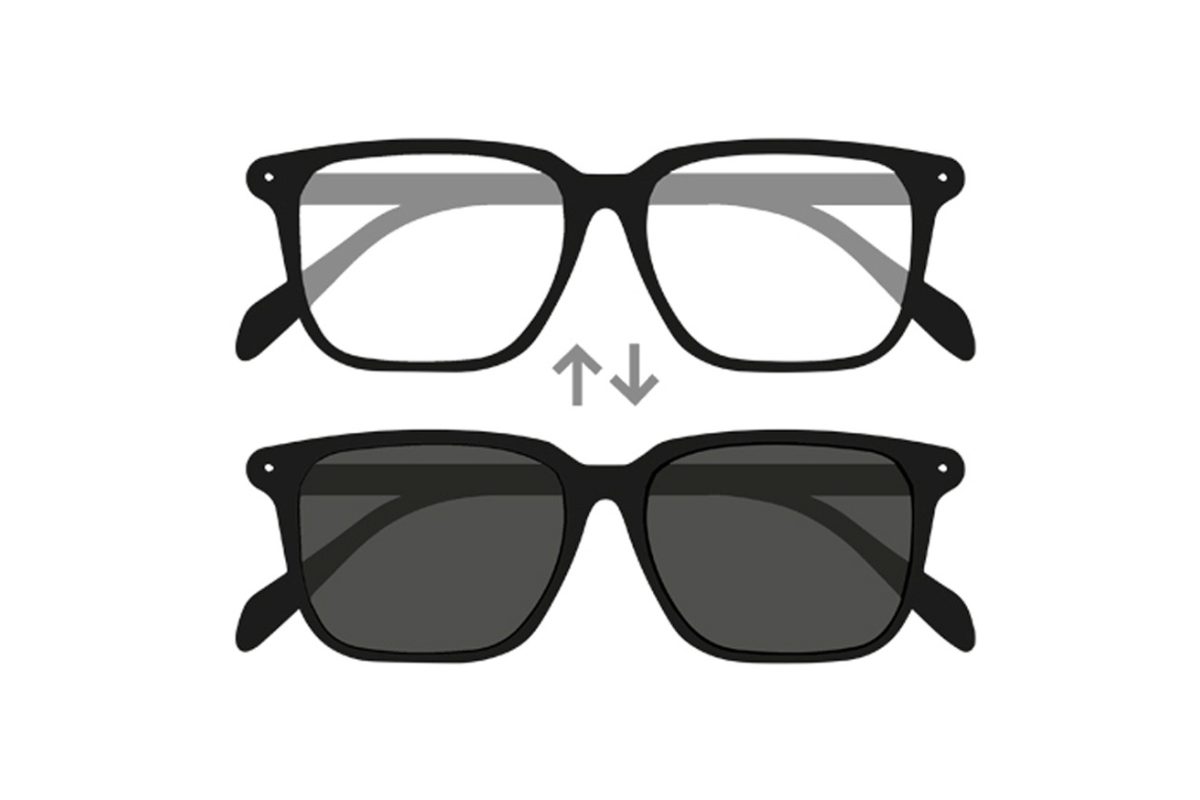 2 Cristales Fotocromático Gris Con Receta con Anti-Rayas y Anti-Reflejos