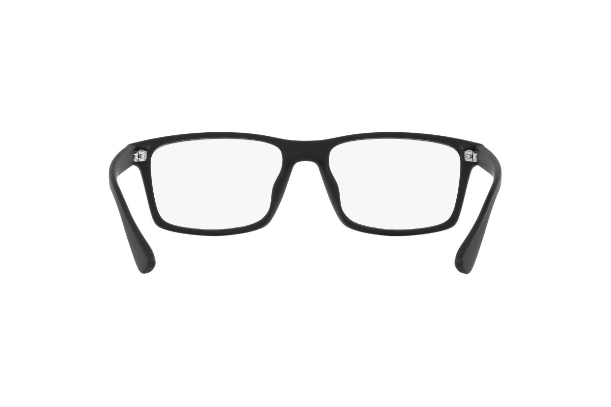 Lentes Opticos Matte Black Exchange Armani Sustentable