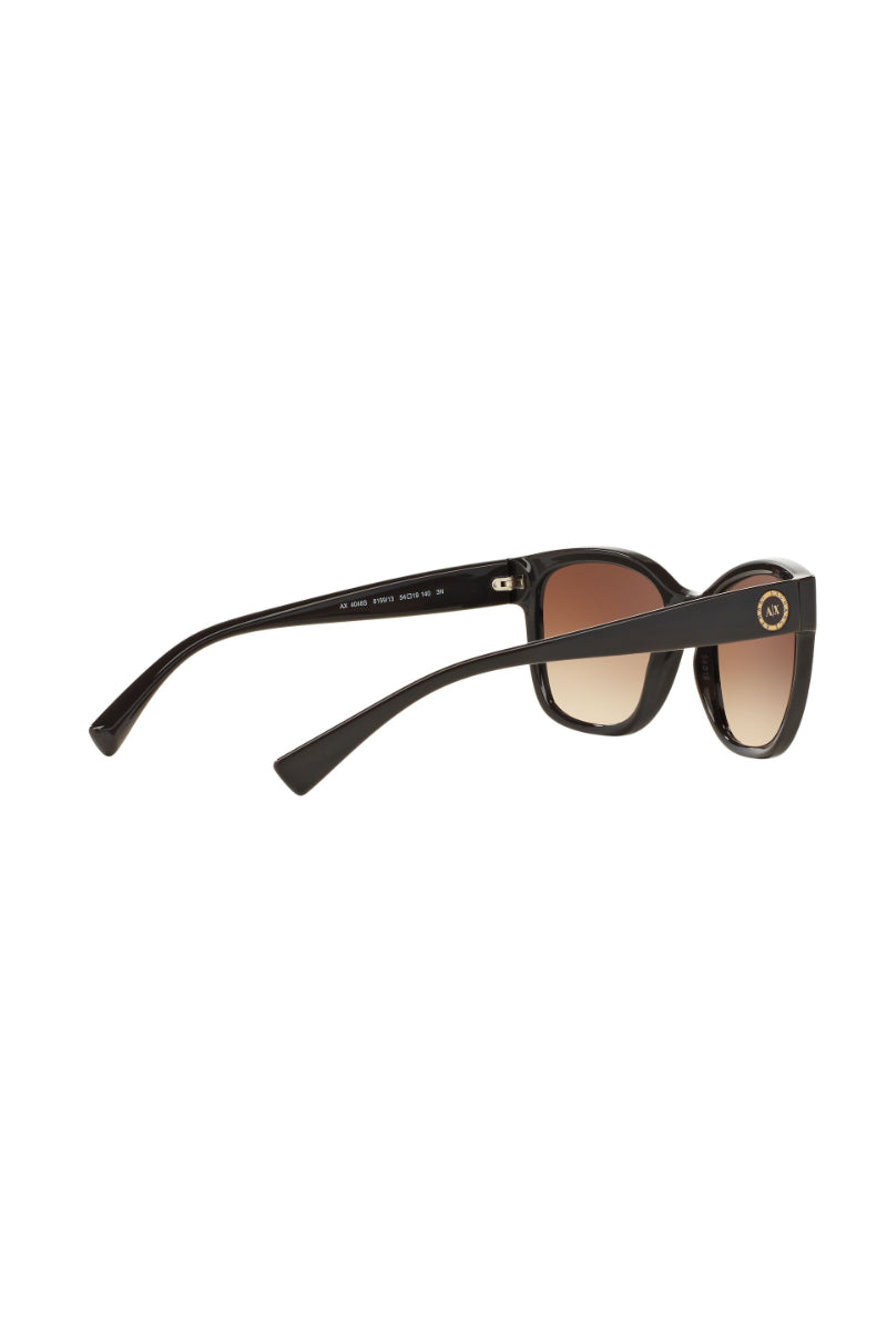 Lentes De Sol Shiny Brown Exchange Armani