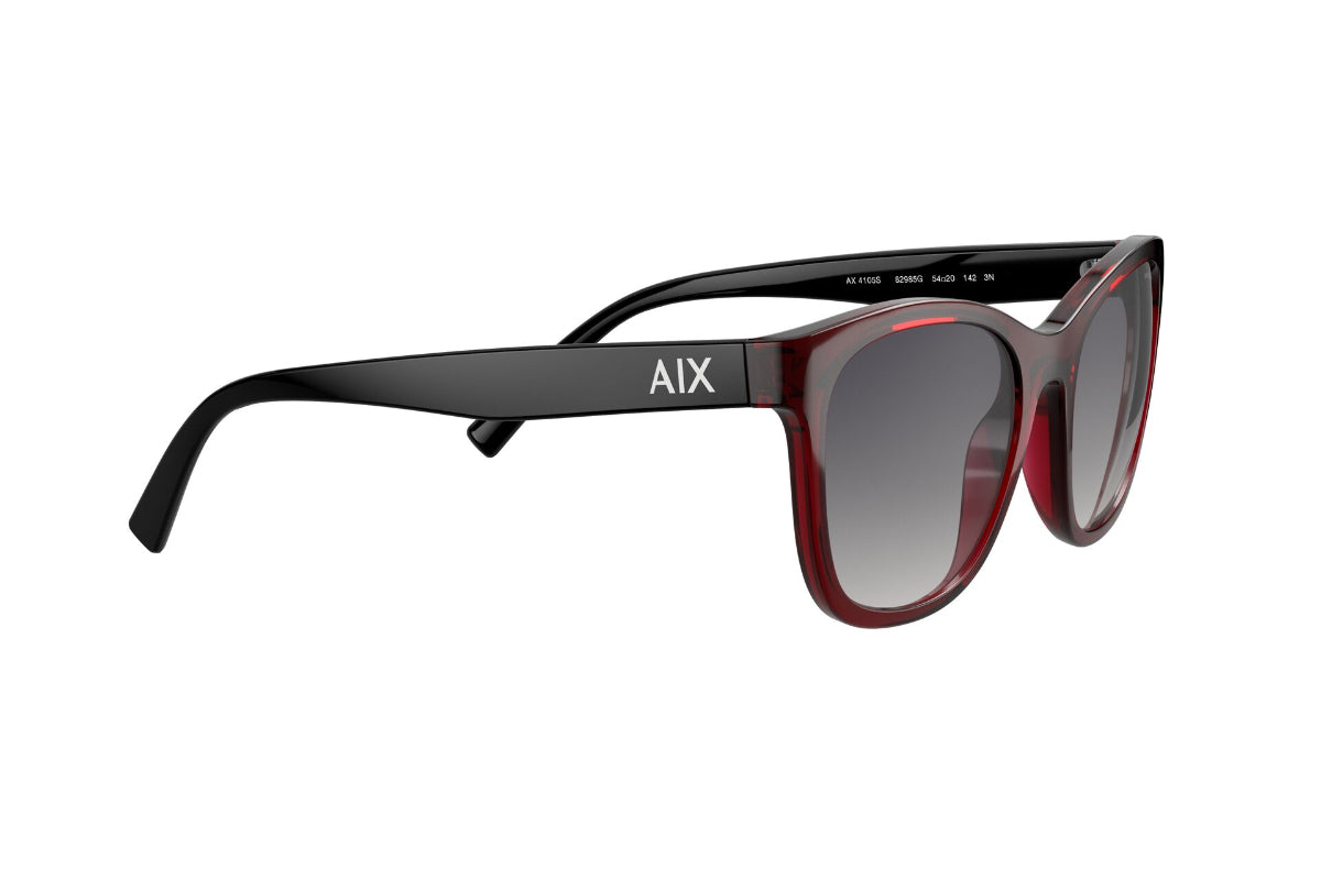 Lentes de Sol Shiny Bordeaux Armani Exchange