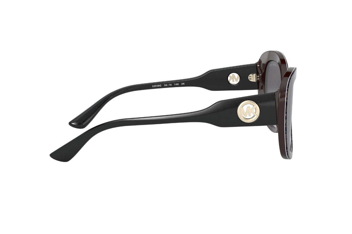 Lentes de Sol Positano Brown Jacqaurd Michael Kors