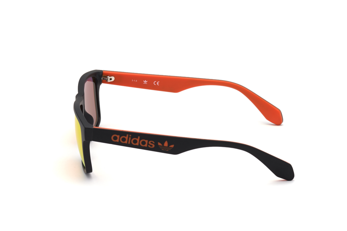 Lentes de Sol Negro Naranjo Espejado Adidas Originals