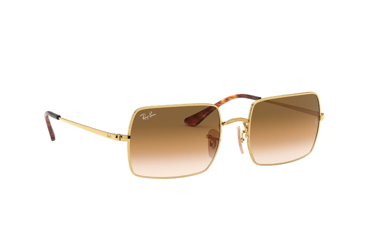 Lentes de Sol Rectangle Gold Brown Ray-Ban