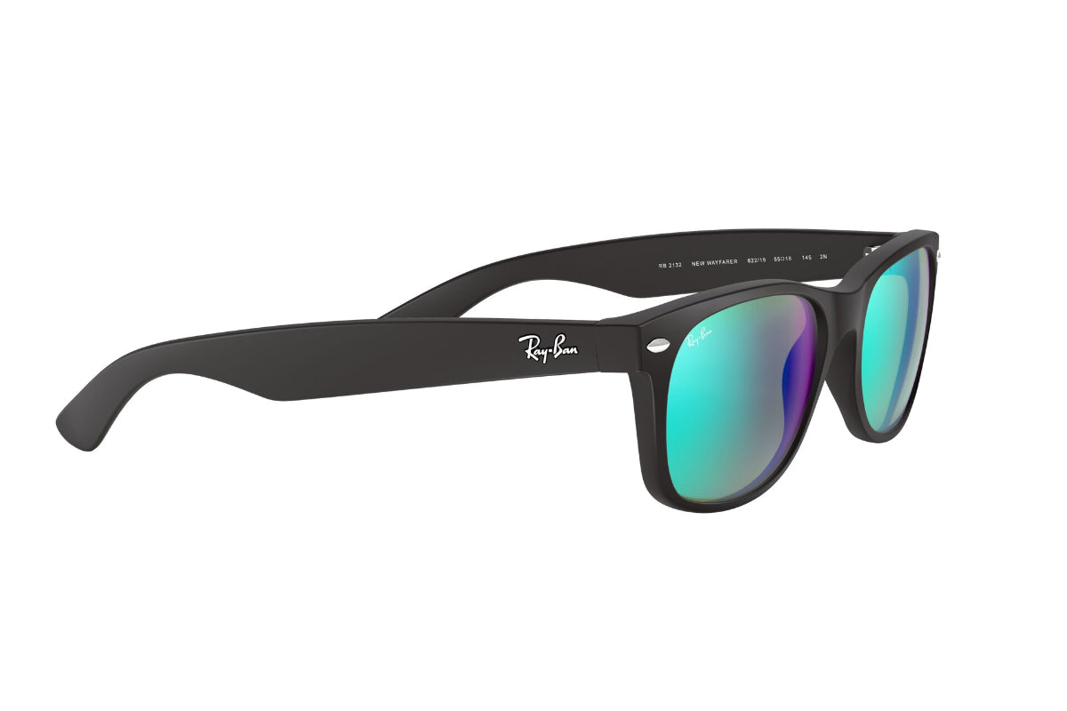 Lentes de sol Ray-Ban New Wayfarer Matte Green Flash