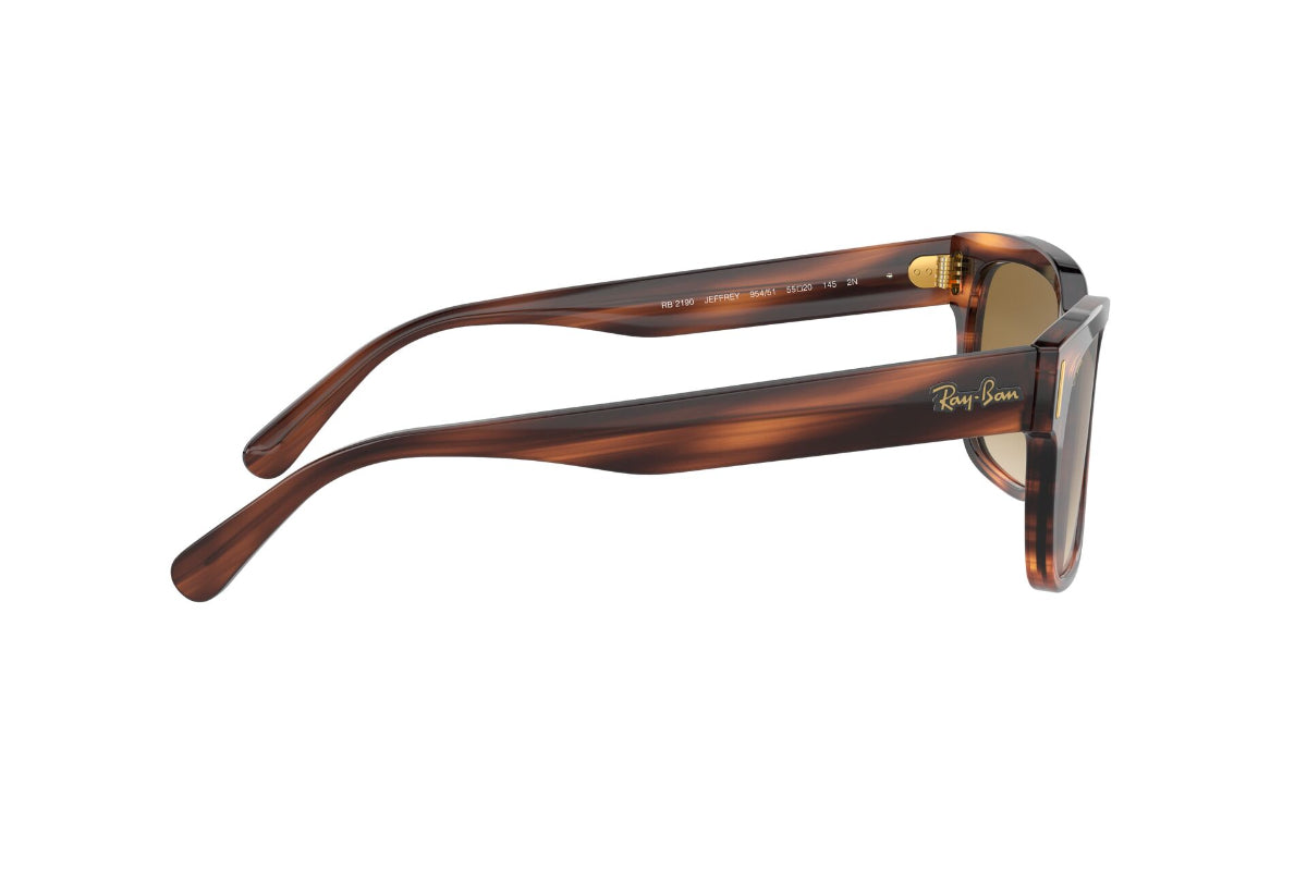 Lentes de Sol Jeffrey Striped Havana Ray-Ban