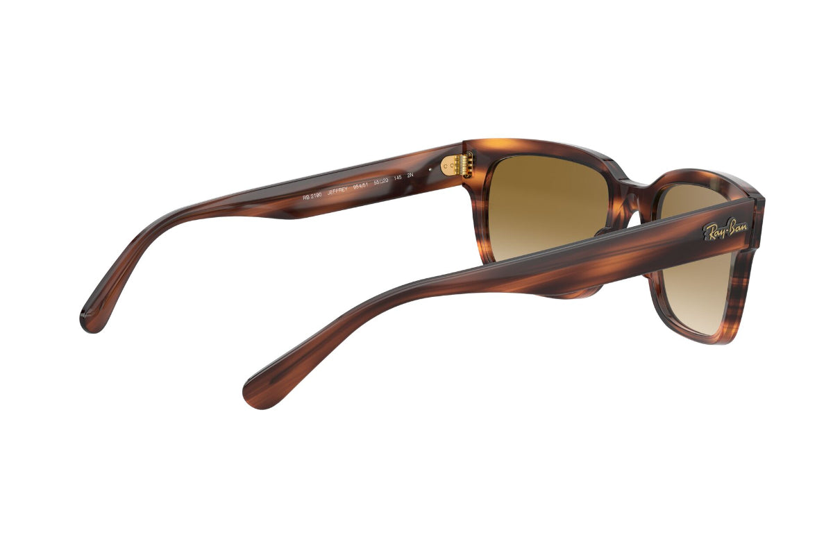 Lentes de Sol Jeffrey Striped Havana Ray-Ban