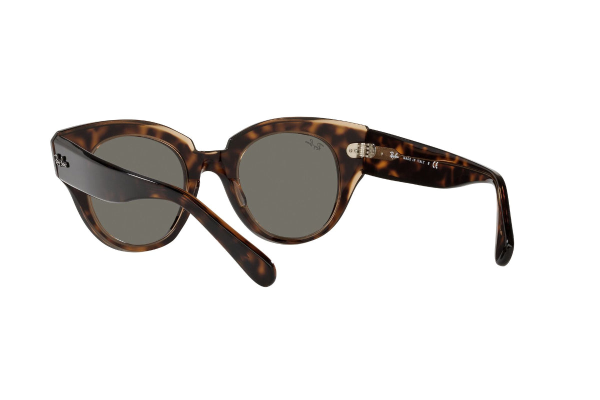 Lentes de Sol Roundabout Havana On Brown Ray Ban