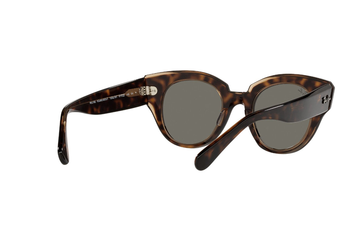 Lentes de Sol Roundabout Havana On Brown Ray Ban