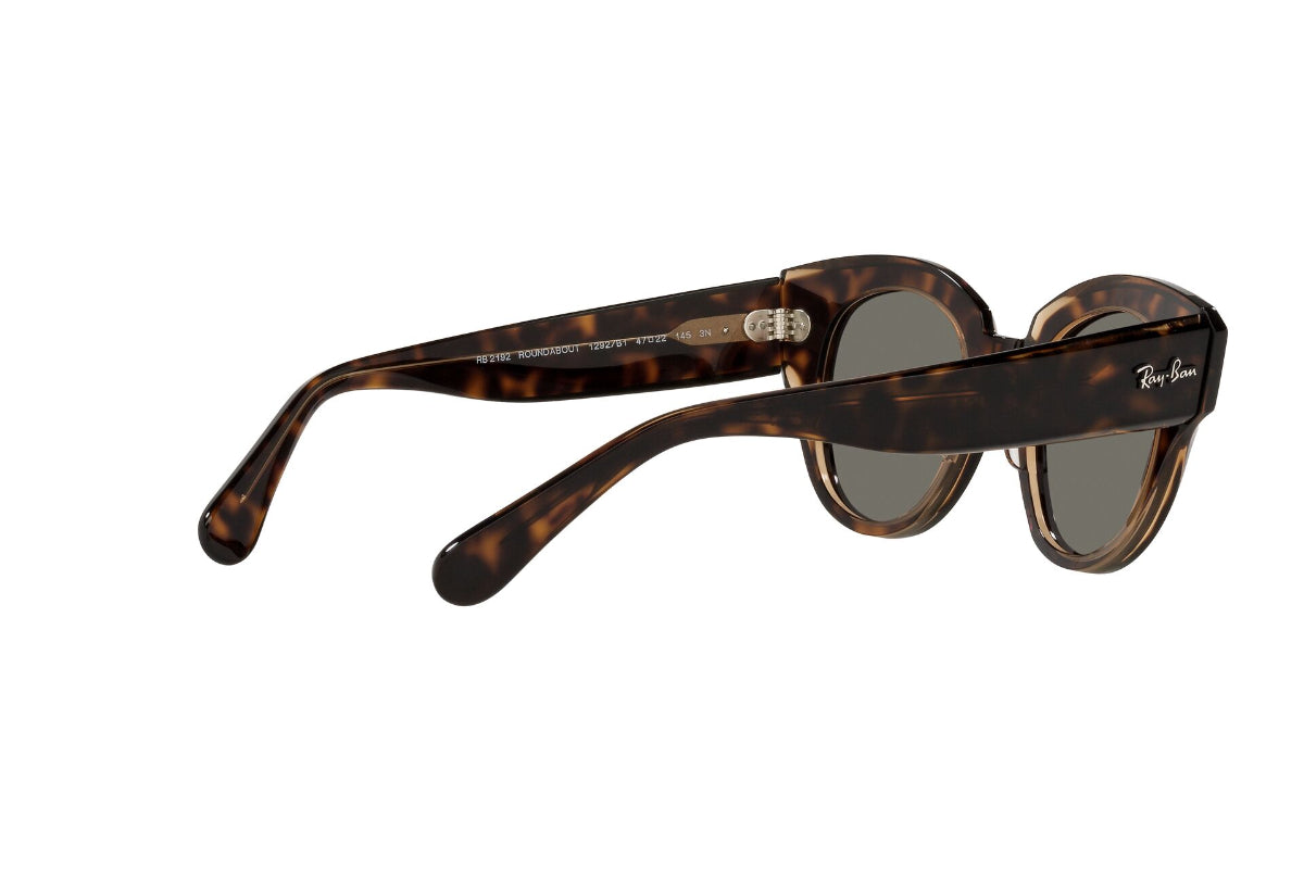 Lentes de Sol Roundabout Havana On Brown Ray Ban