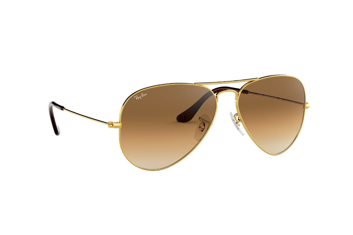 Lentes de Sol Aviator Gold Brown Ray-Ban