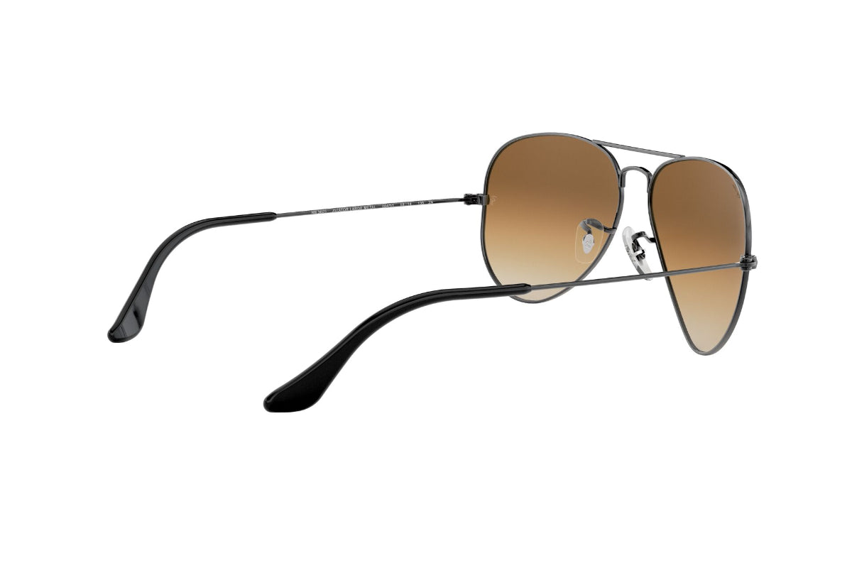 Lentes de Sol Aviator Gunmetal Brown Ray-Ban