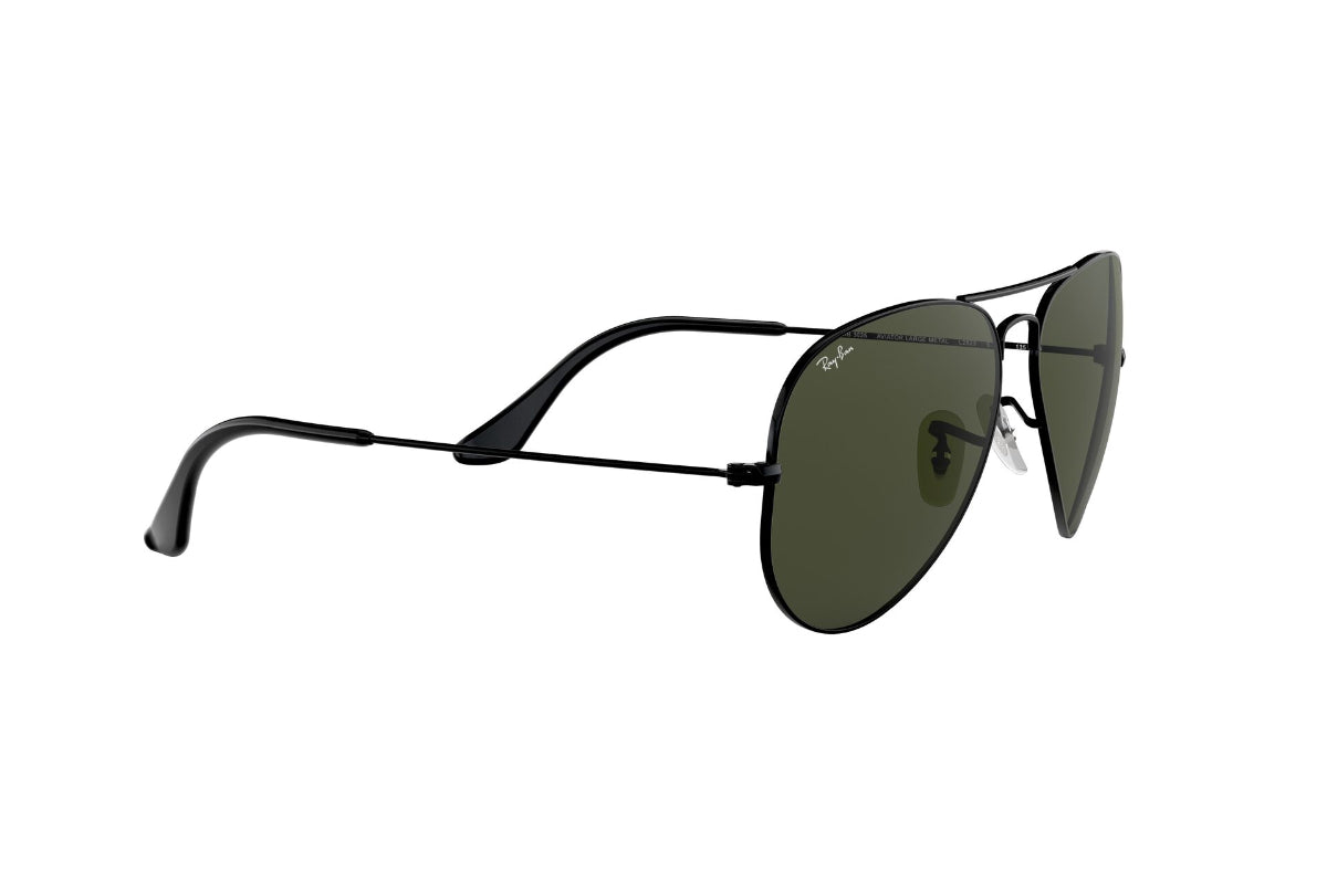 Lentes de Sol Aviator Black Green Ray-Ban