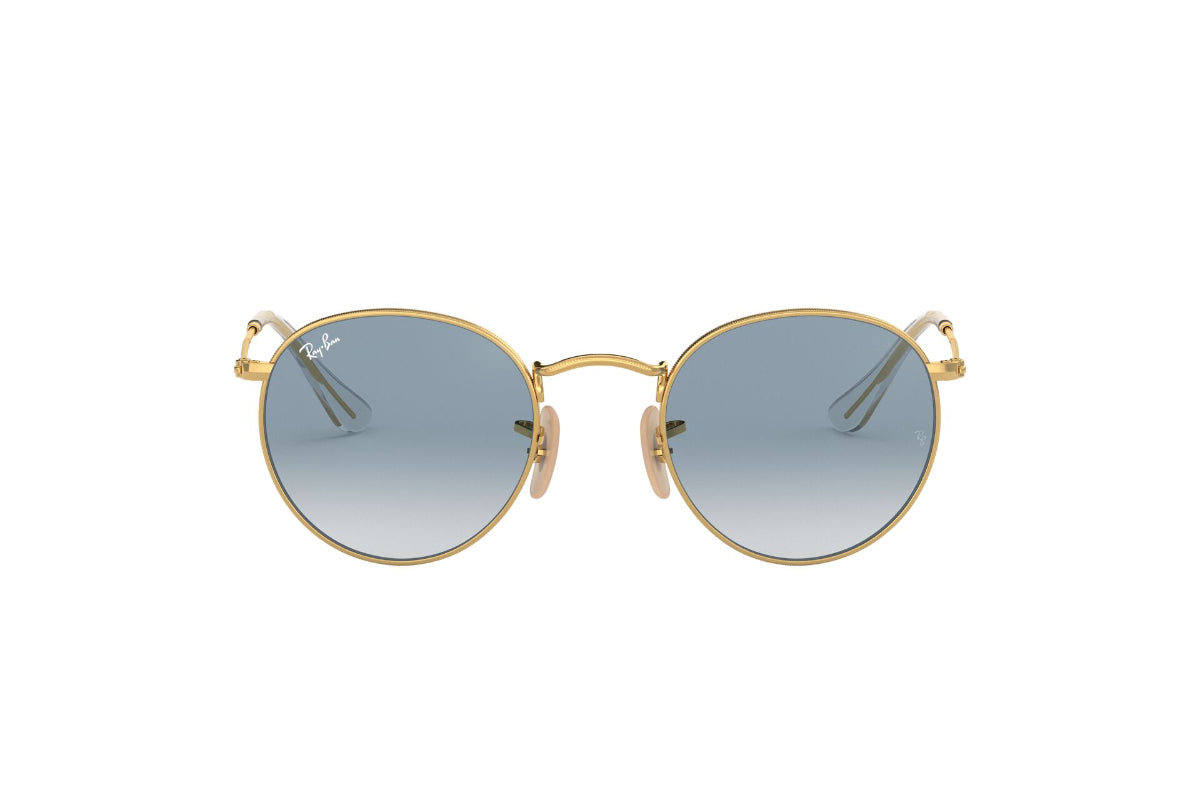 Ray-Ban Lentes de Sol Round Metal Flat RB3447N
