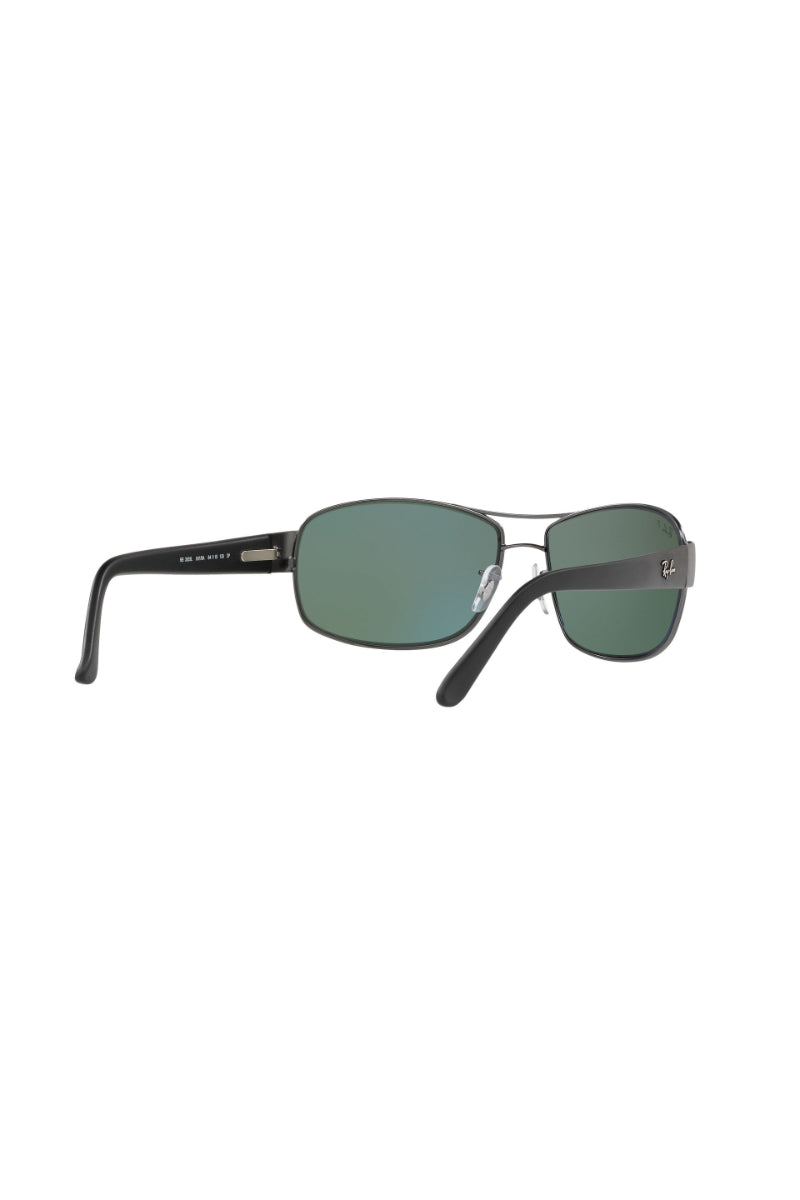Lentes De Sol Brushed Gunmetal Polarizados Ray-Ban