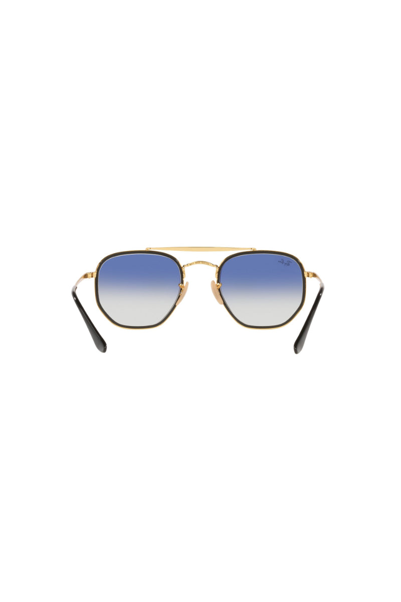 Lentes De Sol The Marshal Ii Dorado Ray-Ban