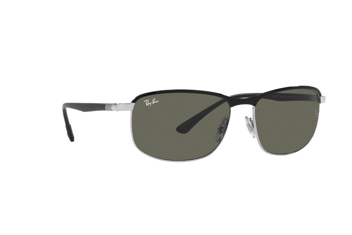 Lentes de Sol Black On Silver Ray Ban