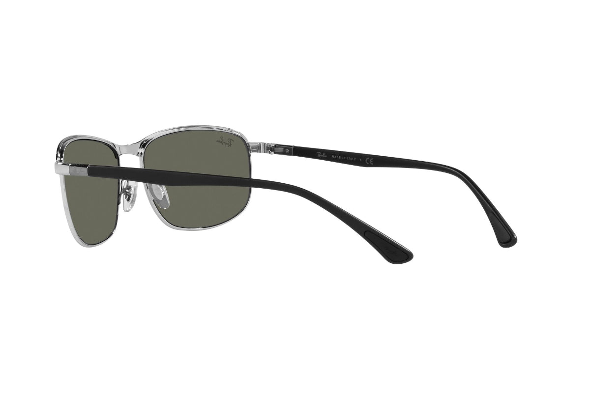 Lentes de Sol Black On Silver Ray Ban