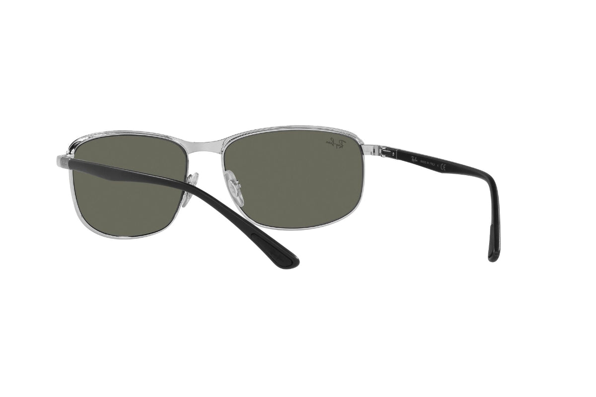 Lentes de Sol Black On Silver Ray Ban