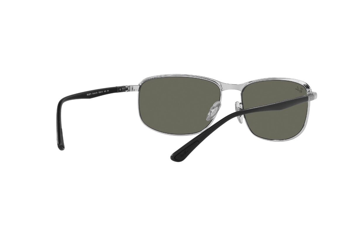 Lentes de Sol Black On Silver Ray Ban