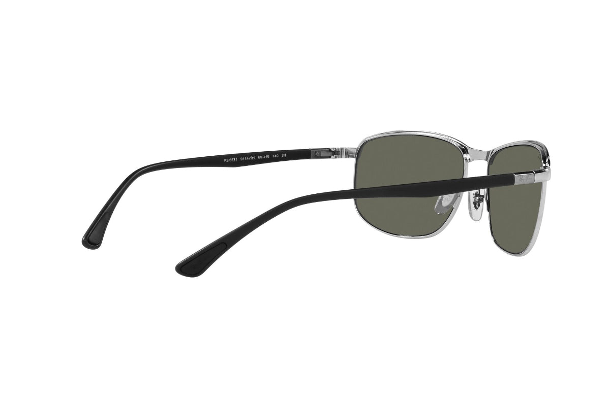 Lentes de Sol Black On Silver Ray Ban