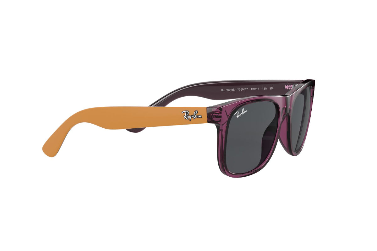 Lentes de Sol Transparent Violet Ray-Ban Junior