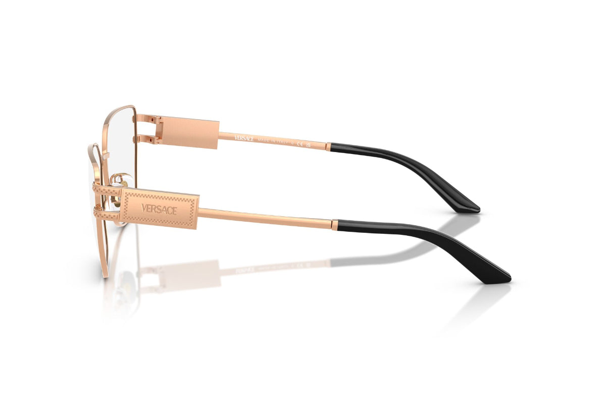 Versace Lentes Ópticos Damier Plaque VE1301