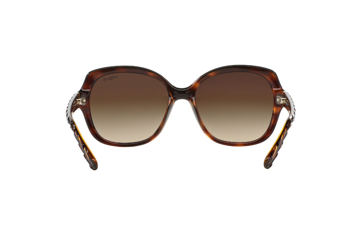 Lentes de Sol Striped Dark Havana Vogue