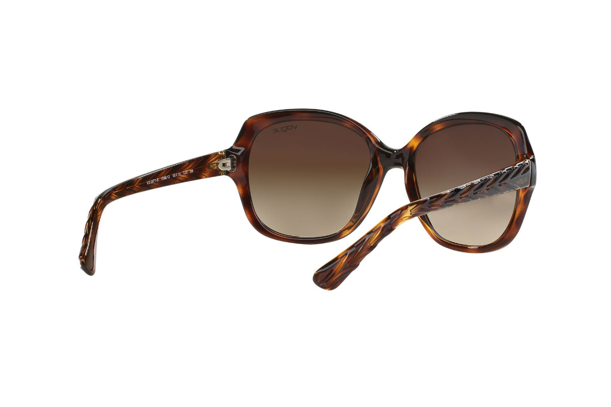Lentes de Sol Striped Dark Havana Vogue