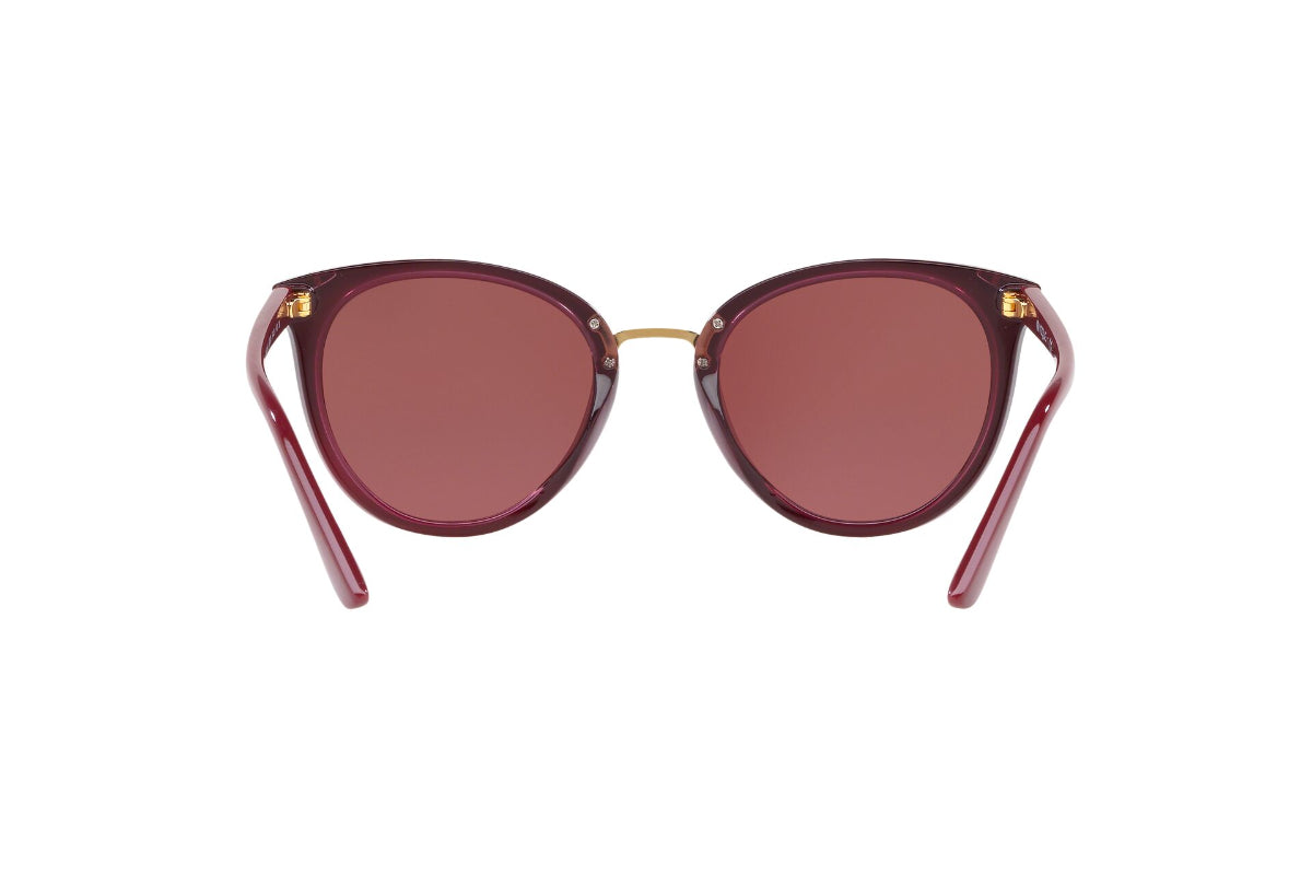 Lentes de Sol Top Dark Red Transparent  Vogue