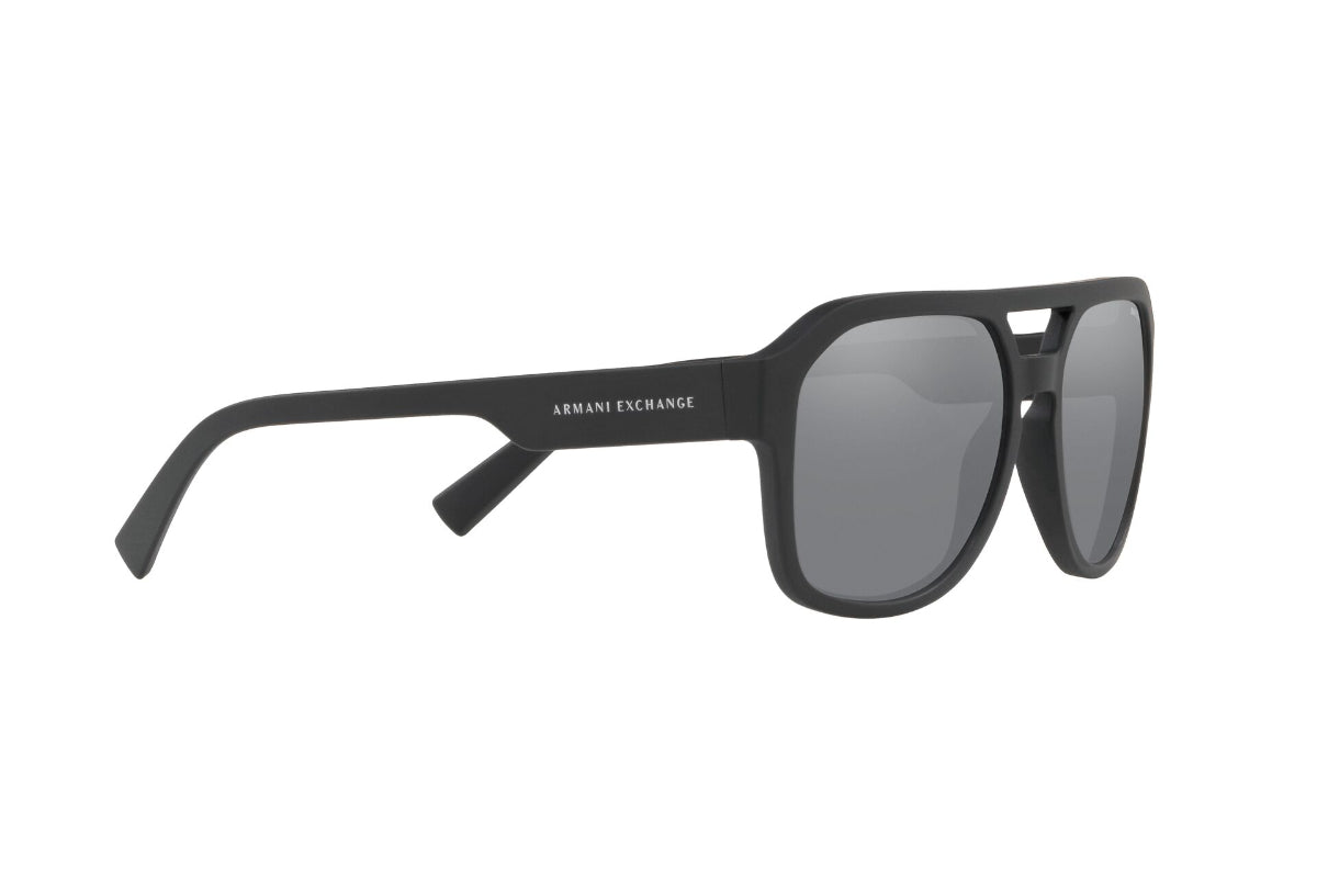 Lentes de Sol Aviador Negro Armani Exchange