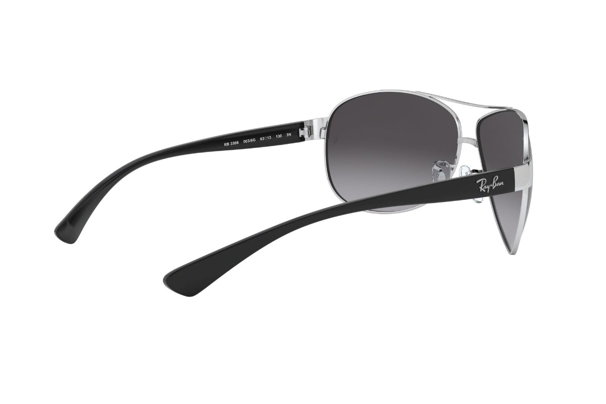 Lentes de Sol Aviator Oversized Silver Grey Ray-Ban