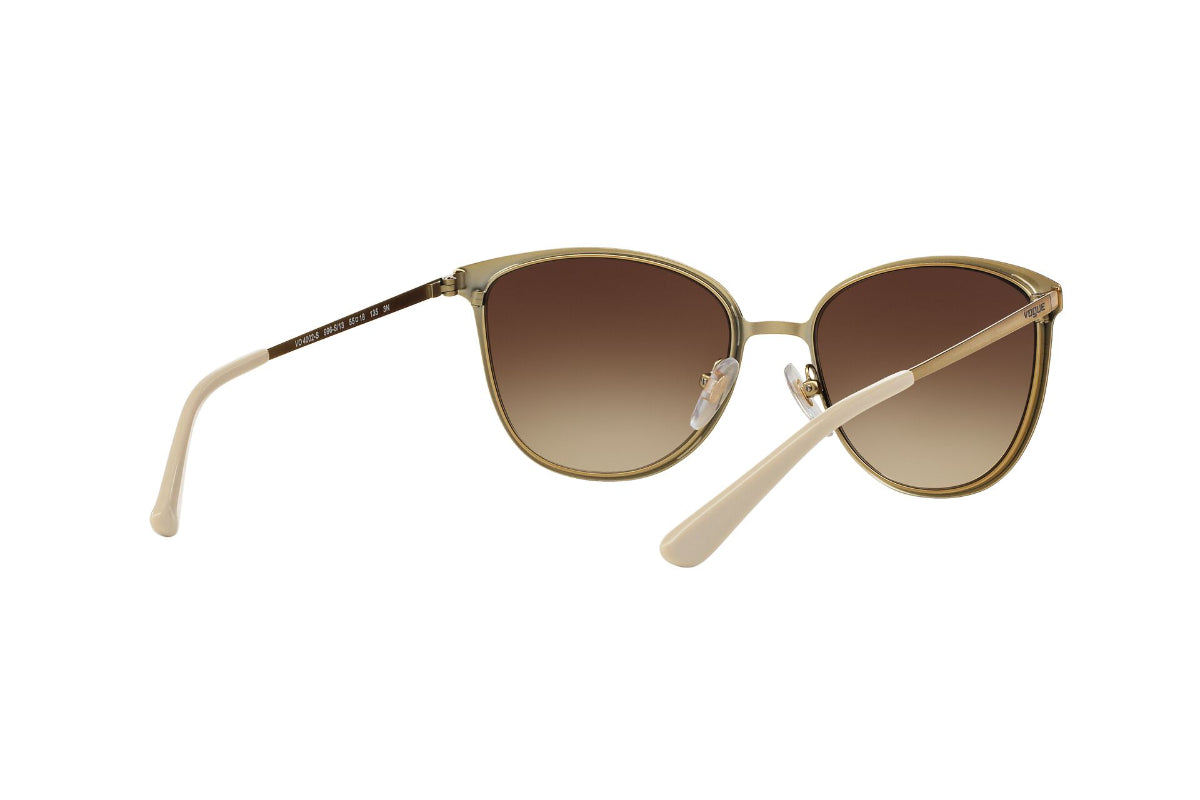 Lentes de Sol Matte Beige Vogue