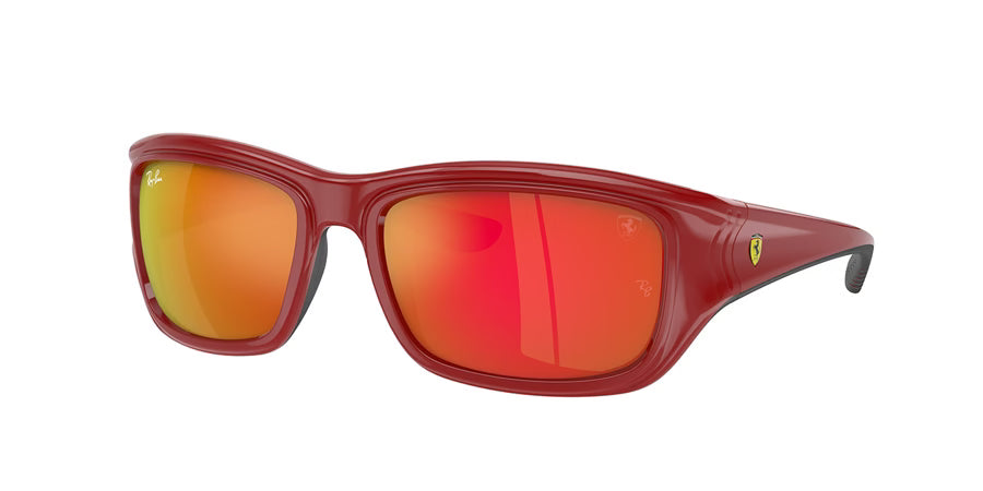 2 Lentes de repuesto para Ray-Ban RB4405M  Rojo Espejo medida 59