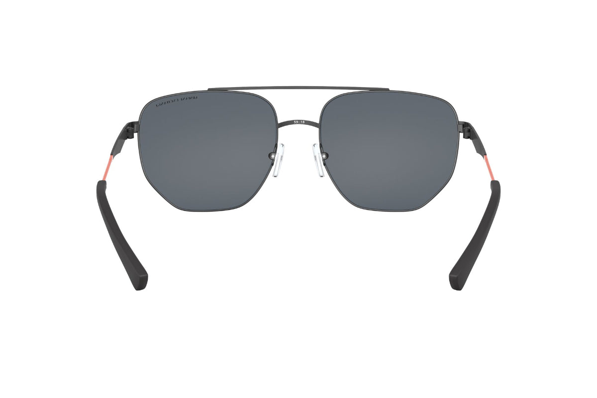 Lentes De Sol Negro Armani Exchange Sustentable