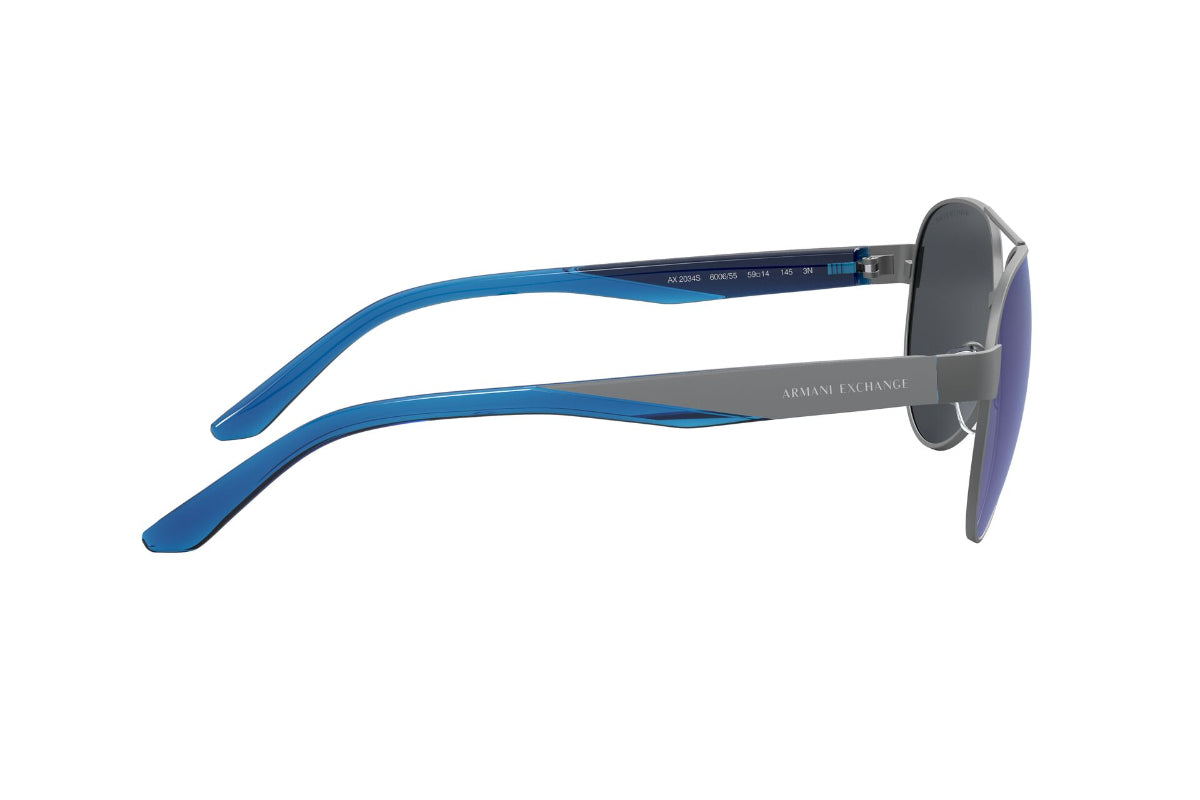 Lentes de Sol Matte Grey Armani Exchange