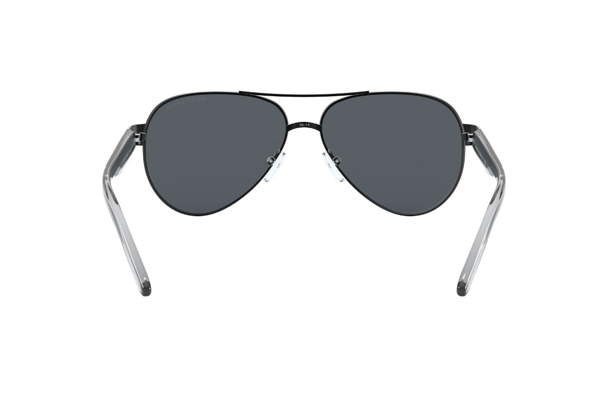 Lentes De Sol Matte Black Exchange Armani