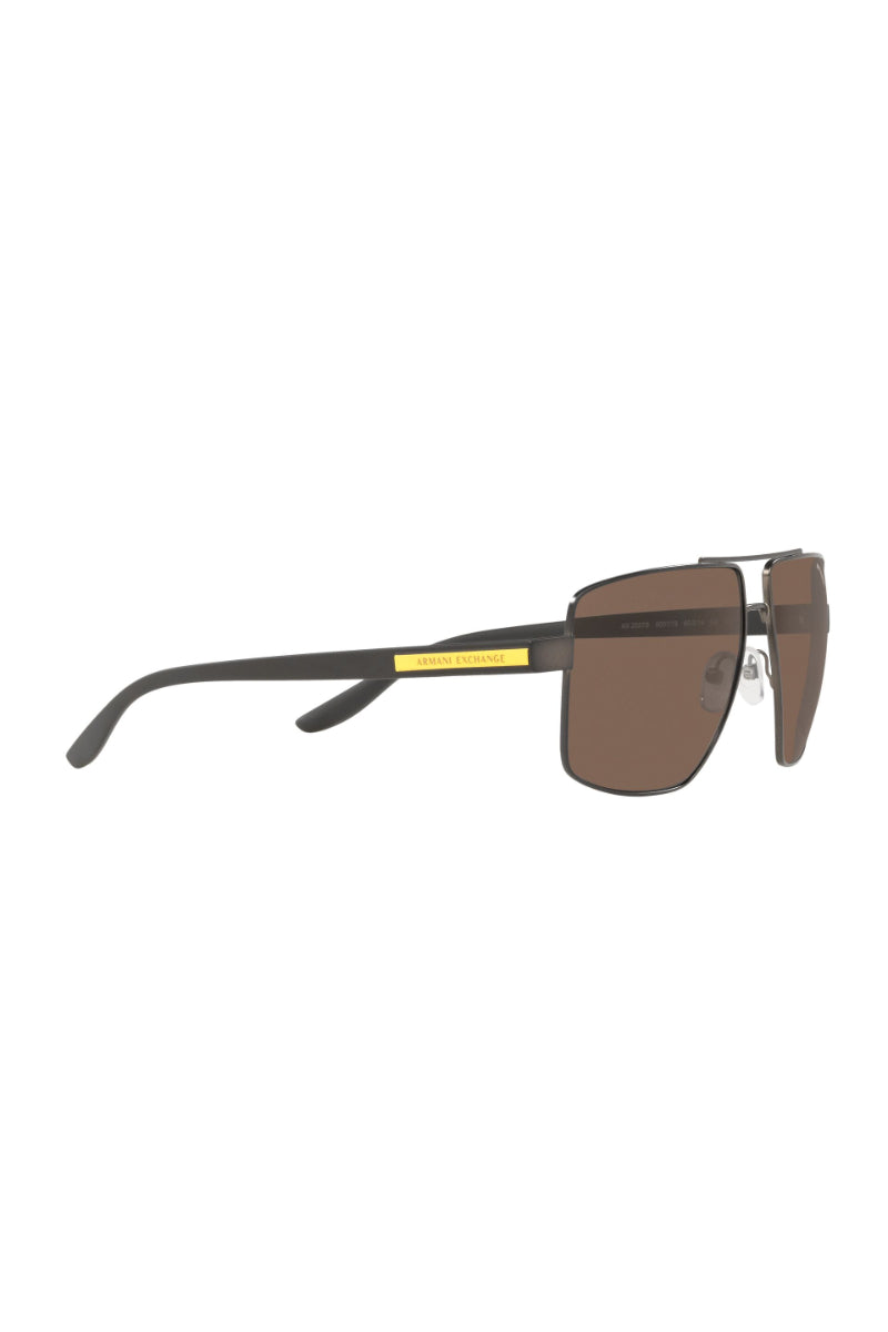 Lentes de Sol Marrón Armani Exchange Sustentable