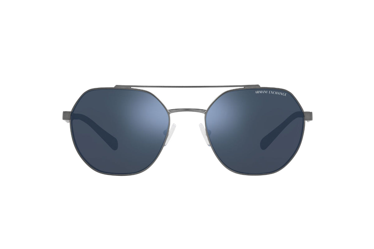 Lentes De Sol Gunmetal Armani Exchange Sustentable