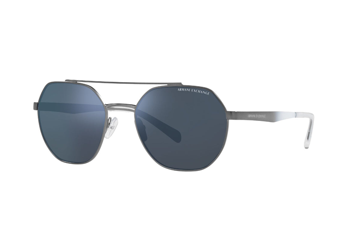 Lentes De Sol Gunmetal Armani Exchange Sustentable