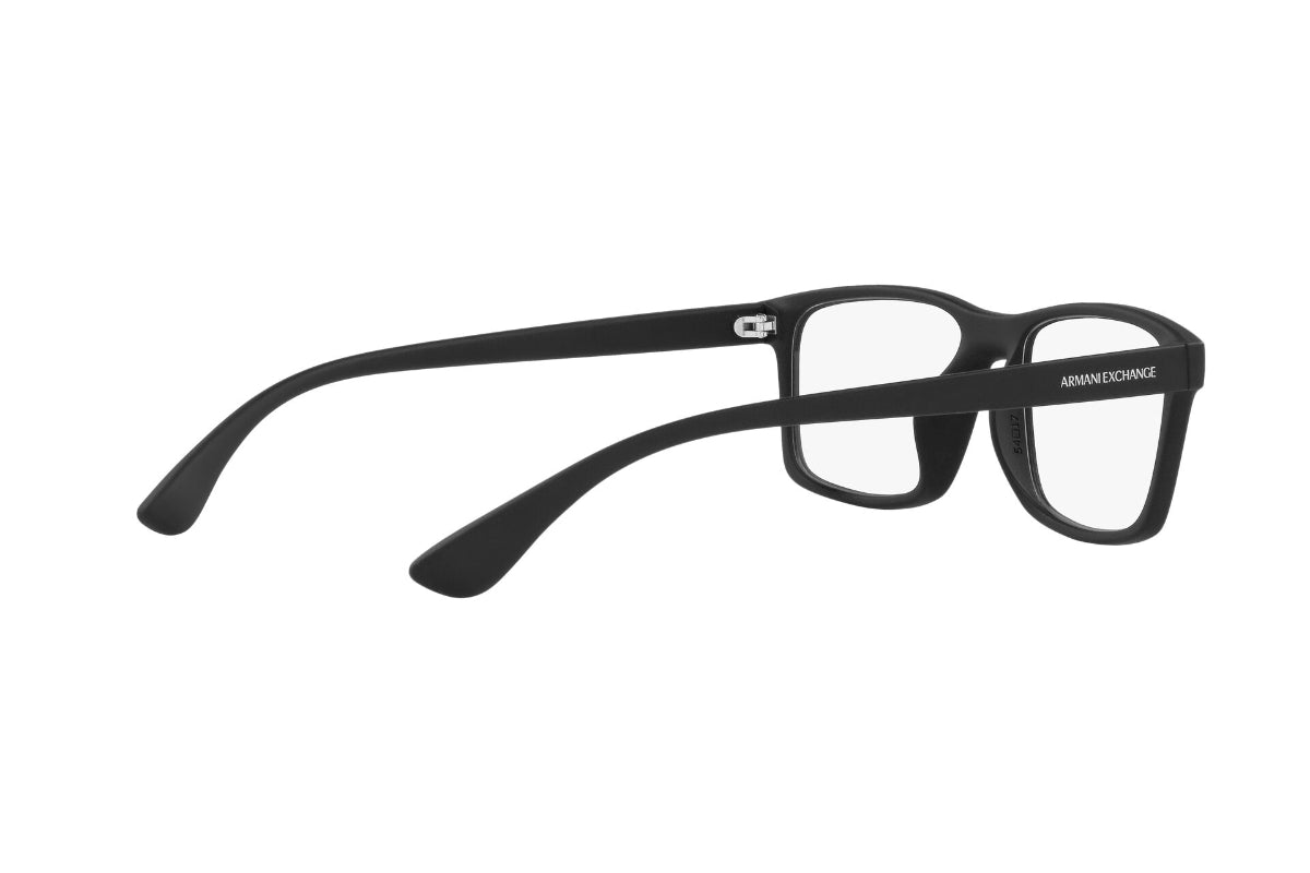 Lentes Opticos Matte Black Exchange Armani Sustentable