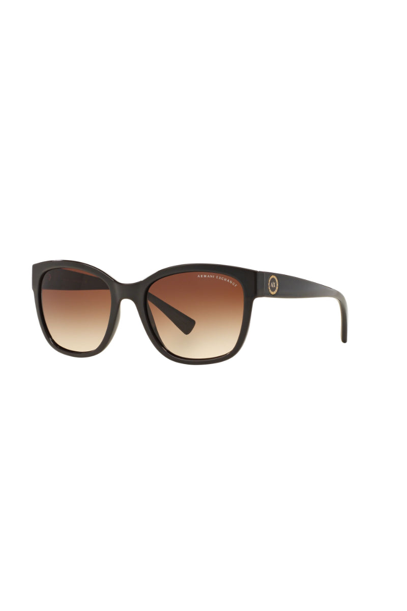 Lentes De Sol Shiny Brown Exchange Armani