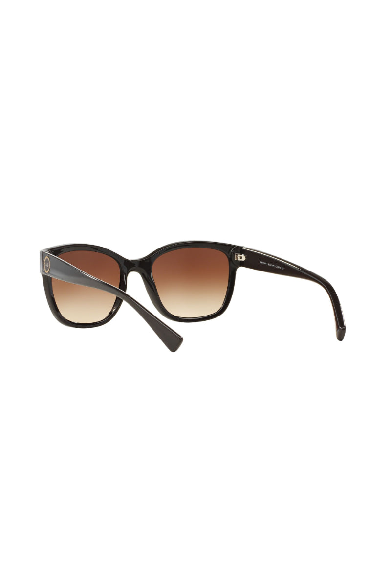 Lentes De Sol Shiny Brown Exchange Armani