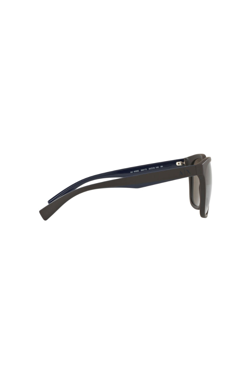 Lentes De Sol Matte Brown Exchange Armani