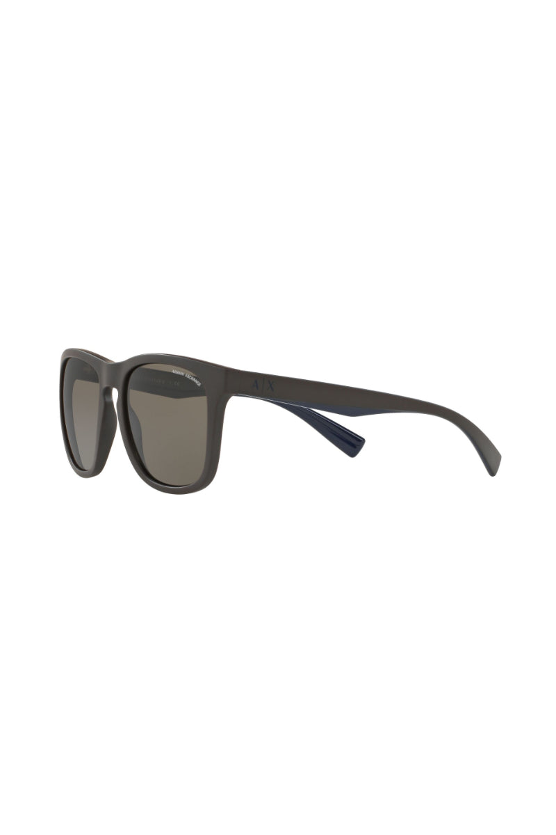 Lentes De Sol Matte Brown Exchange Armani