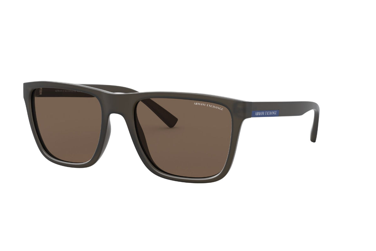 Lentes De Sol Matte Brown Armani Exchange