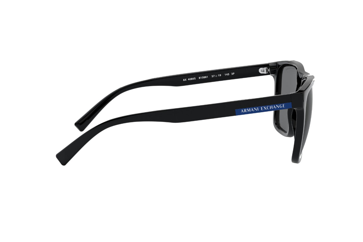Lentes de Sol Shiny Black Polarizado Armani Exchange