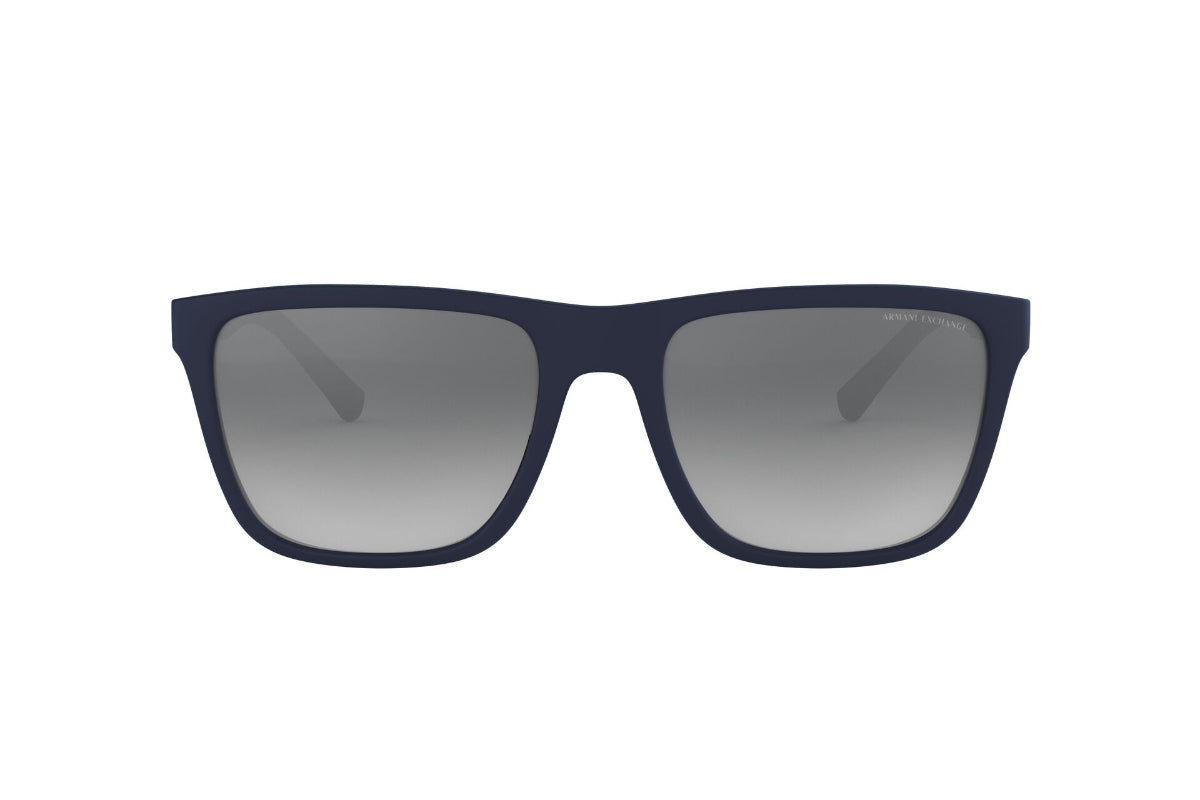 Lentes de Sol Rectangular Matte Navy Armani Exchange