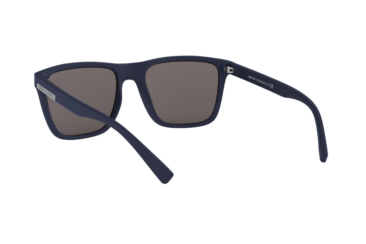 Lentes de Sol Rectangular Matte Navy Armani Exchange