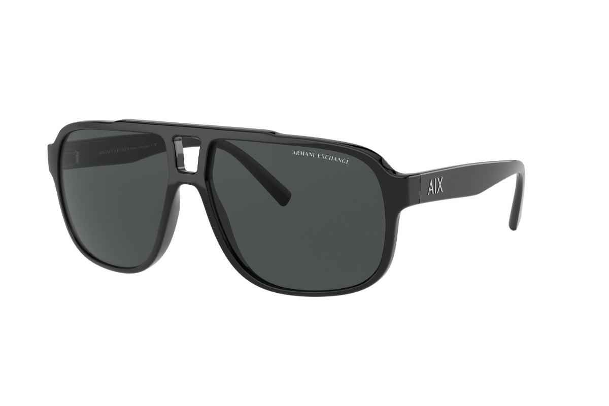 Lentes de Sol Matte Black Armani Exchange